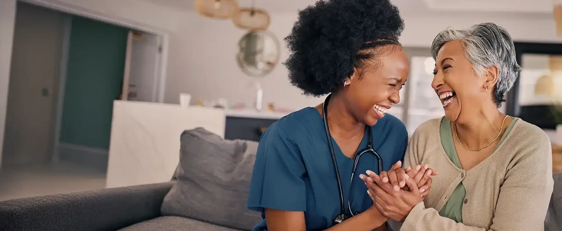 nurse with patient