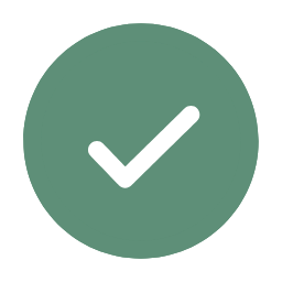 green checkmark icon